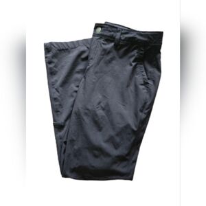 REI Co-Op Women Cargo Pants 6 Petite Black Straight Nylon